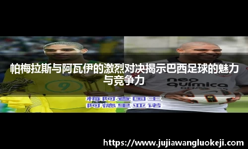 帕梅拉斯与阿瓦伊的激烈对决揭示巴西足球的魅力与竞争力